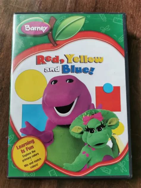 Barney Red Yellow And Blue Dvd 2009 Englishspanish 150 Picclick