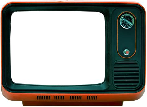 一款老式电视机png图片 Xd素材中文网