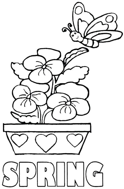 Get crafts, coloring pages, lessons, and more! Happy Spring Coloring Pages at GetColorings.com | Free ...