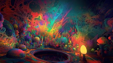 Psychedelic Fantasy Desktop Wallpaper Background Trippy Pictures On