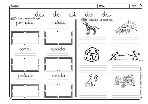 Lectoescritura Con Las Consonantes Escuela En La Nube