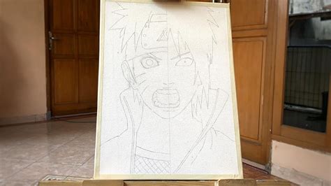 Naruto And Sasuke Naruto Acrylic On Canvas Anime Challenge 11