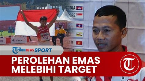 Lebihi Harapan Pelatih Raihan Medali Emas Para Atletik Jadi Yang