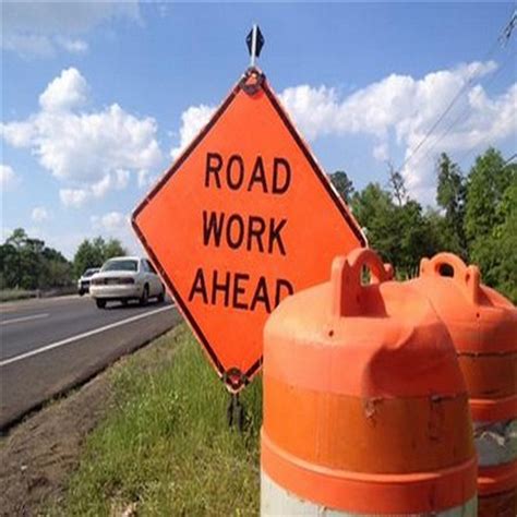 48″ Road Work Ahead Sign Rudg Natcap