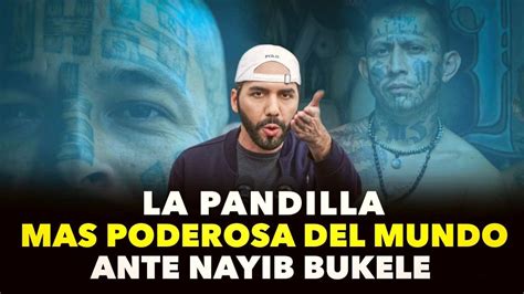 La Pandilla Mas Poderosa Del Mundo Ante Nayib Bukele YouTube