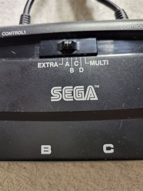 Official Oem Sega Genesis Multi Tap Team Player Adapter Mk 1647 Tested