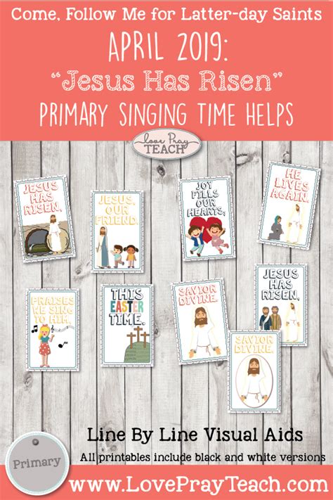 Come, Follow Me for Primary Singing Time: | Primary ...