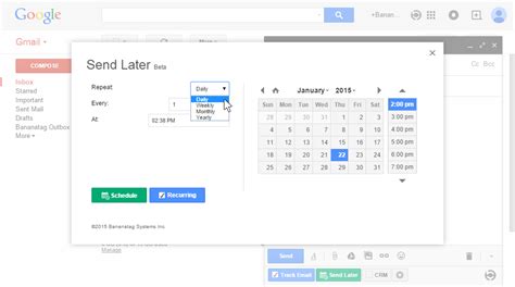 How To Schedule Emails In Gmail Bananatag