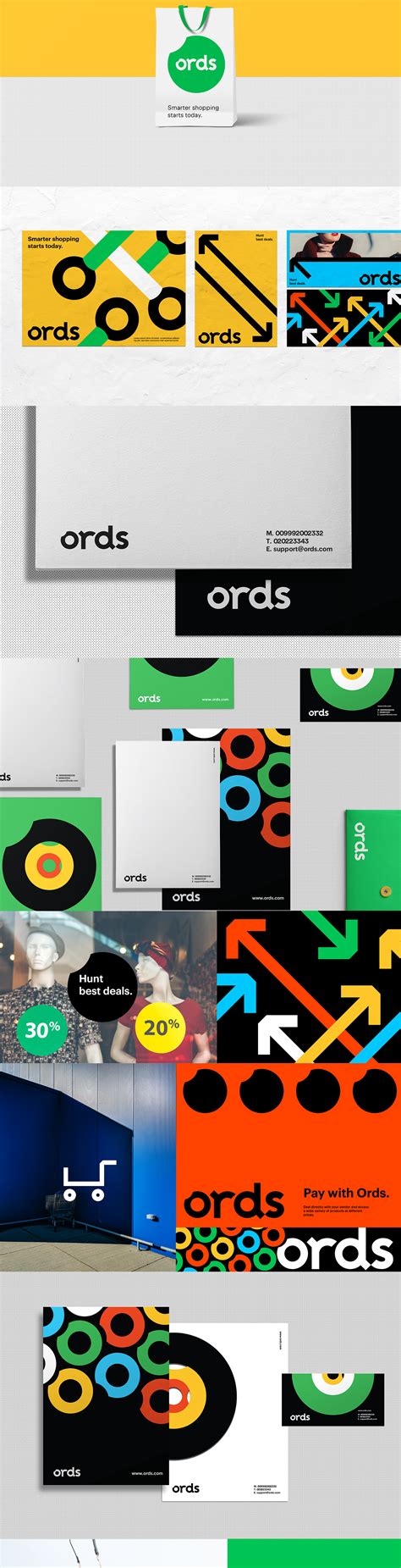 It's what shapes your company. Ords Brand Identity Design. on Behance