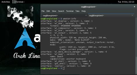 Arch Linux Gnome 310 On Wayland Falstaff Yet Another Tech Blog