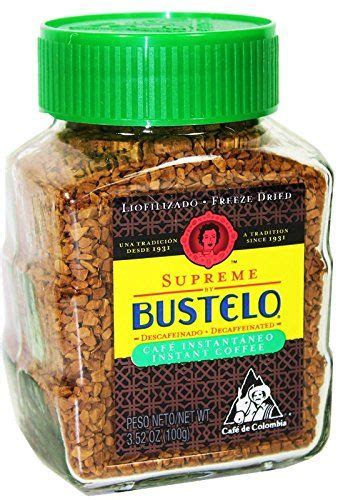 Aluminum 3 cup cuban style coffee maker. Bustelo Instant Freeze Dried Decaffeinated Coffee 35 oz ...