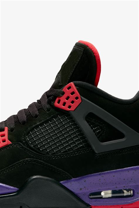 Air Jordan 4 Preto E Roxo Court Data De Lançamento Nike⁠ Launch Pt