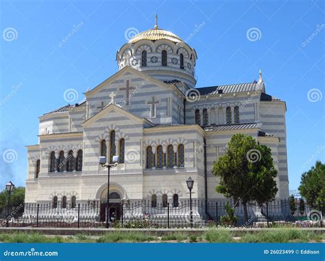 St Vladimir S Cathedral Stock Image Image Of Ancient