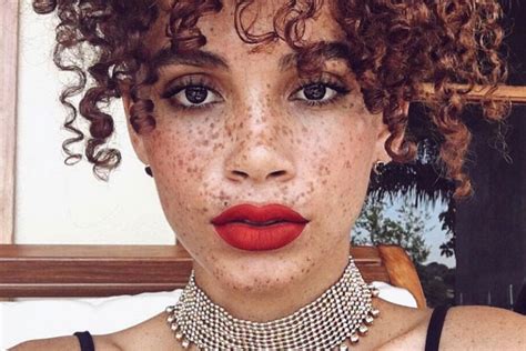 Beautiful Black Women With Freckles Essence