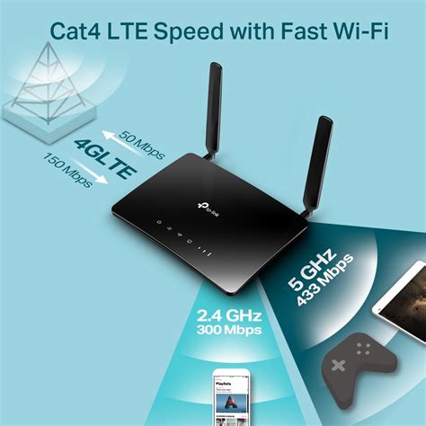 Tp Link Archer Mr200 Ac750 Wireless Dual Band 4g Lte Router