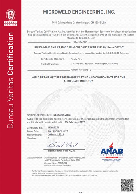 As9100 Certification