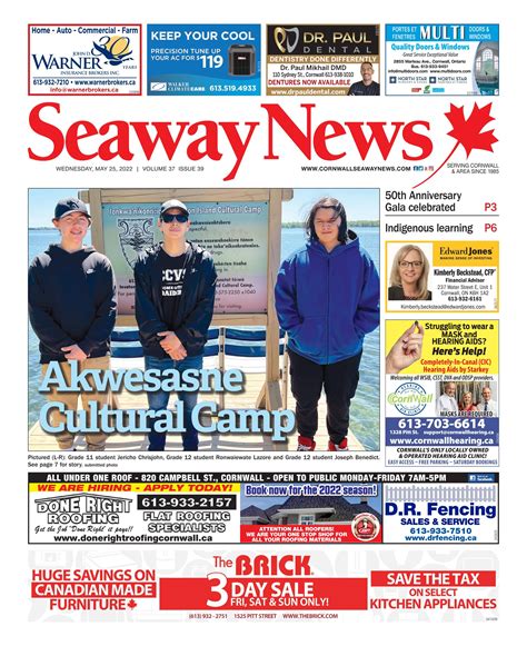 Cornwall Seaway News May 25 2022 Edition By Cornwall Seaway News Issuu