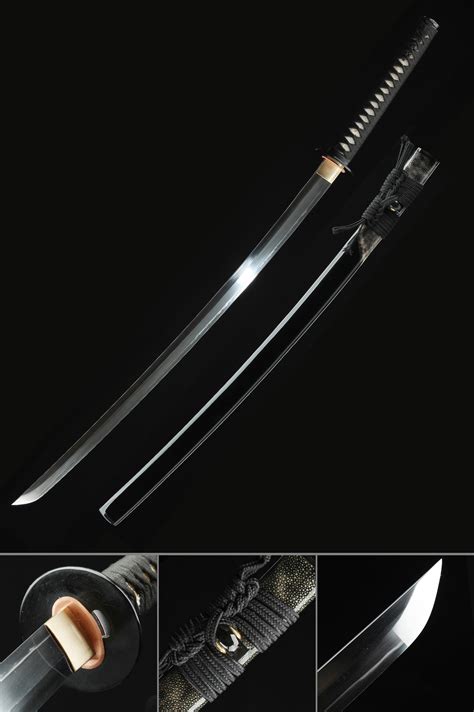 Katana Authentique épée Katana Japonaise Faite à La Main En Acier Au