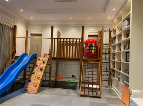Customized Indoor Kids Wooden Equipment Structure Playground Buy