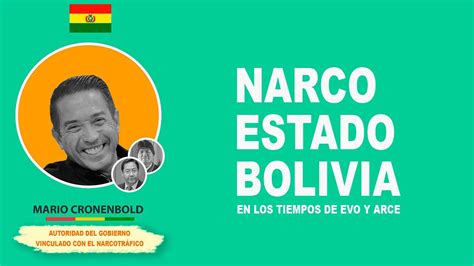 Narco Ex Alcalde Mario Cronenbold Narco Estado Bolivia Youtube