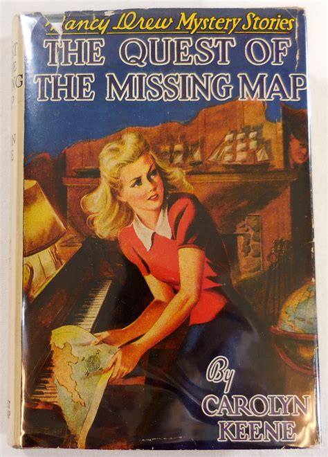 The Quest Of The Missing Map Nancy Drew Mystery Stories No 19 By Carolyn Keene Hardcover