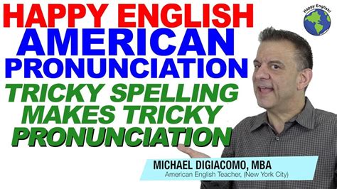 American English Pronunciation Ten English Words Tricky