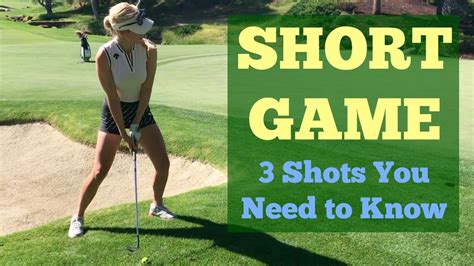 It is normal to assume your weight is forward, however, when your head is behind the ball, your weight will also remain behind the ball. Short Game Shots You Need to Know // Golf Tips with Paige ...