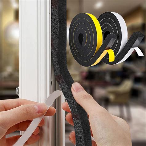 【lu】air Conditioner Foam Seal Thick Window Insulation Seal High Density