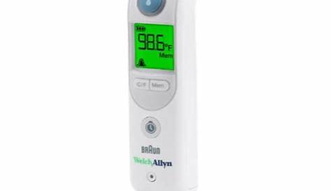Welch Allyn Caretemp Touch Free Thermometer Instructions