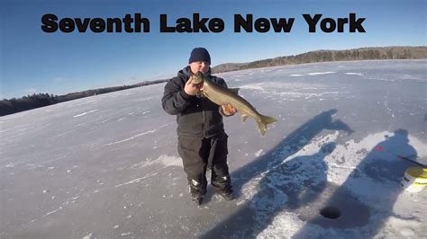 Located in the heart of the pocono mountains of northeastern pennsylvania, our spectacular property is easily accessible from both new york city and philadelphia. Ice Fishing Lake Trout In The Adirondacks 7th Lake, New ...