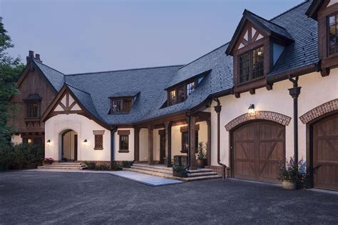 Charming English country home nestled on the shores of Lake Michigan