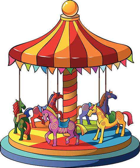 Carousel Clip Art Vector Images And Illustrations Istock
