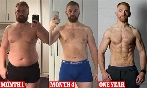 Man Reveals His Astonishing Transformation After Shedding Seven Stone Body Transformation Men