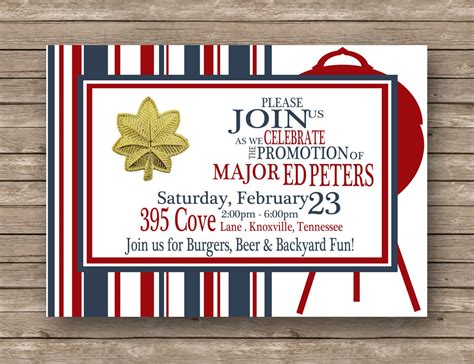 Sample home going celebration announcement / a hom. Military/Job Promotion/Graduation/Retirement Typography ...