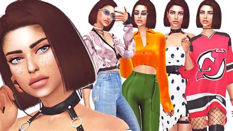 The Sims 4 Spring Lookbook 🌸 Youtube