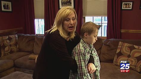 local mother saves choking son after learning cpr at police class boston 25 news