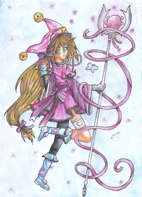 Magical Girl In Purple By Aichochan On Deviantart