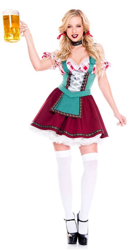 Flirty German Gal Costume Sexy German Costume