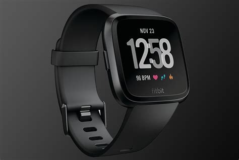 The Hot New Fitbit Versa Smartwatch With 4 Day Battery Life Just