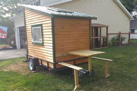 22 coolest diy camper trailer ideas | camperism. Boyd's DIY Micro Camper on Wheels