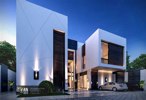 Rumah villa natural dan asri. Modern Villa Design - saudi arabia | ITQAN-2010