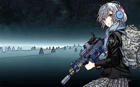 Cool Anime Dark Boy Weapon Wallpapers Wallpaper Cave