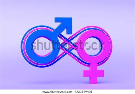 Pink Female Blue Male Gender Symbol Stock Illustration 2233159401 Shutterstock