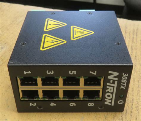 N Tron 308tx 8 Port 10 30 Vdc Ethernet Switch Ntron For Sale Online Ebay