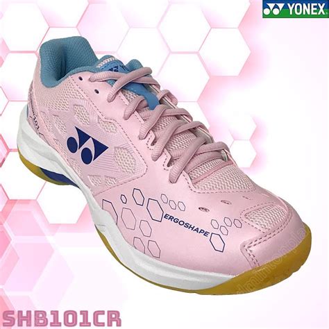 Badminton Shoes Yonex Yonex Power Cushion Shb101cr Ladies Pink