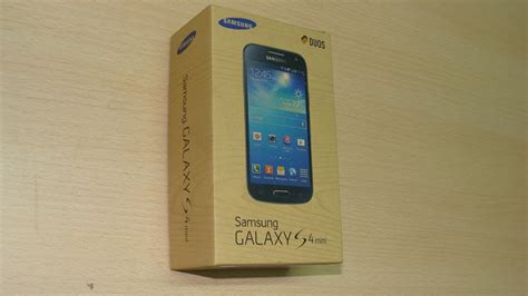 Samsung Galaxy S4 Mini Black Unboxing India Youtube