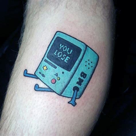 60 Adventure Time Tattoo Designs For Men Animated Ink Ideas