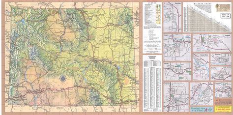 2494 Wyoming State Archives Map Case Collection