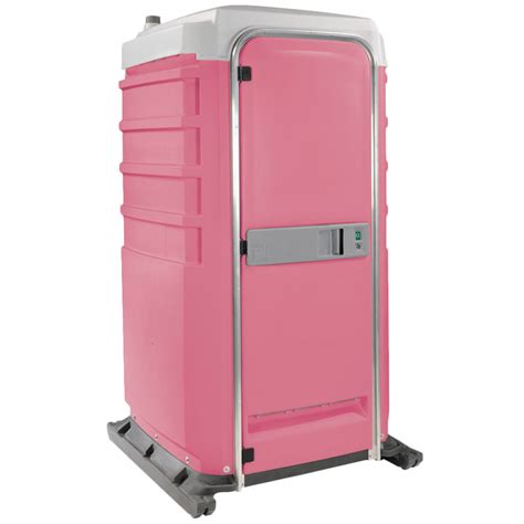 Polyjohn Fs3 1012 Fleet Pink Premium Portable Restroom Assembled