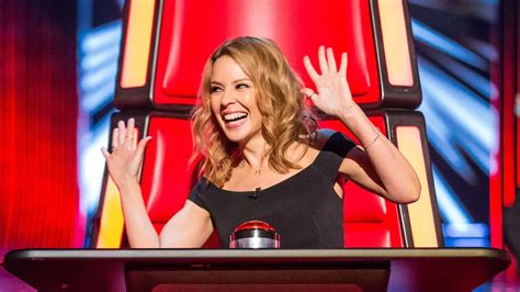 Kylie Minogue The Voice Judge Has The Hots For Contestant Leo Ihenacho